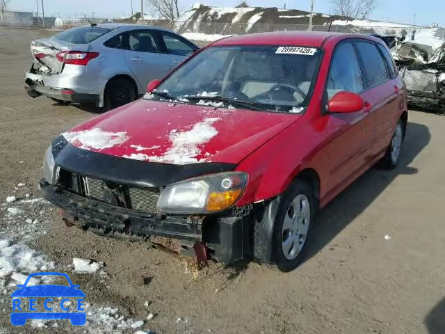 2009 KIA SPECTRA SX KNAFE241095600122 зображення 1