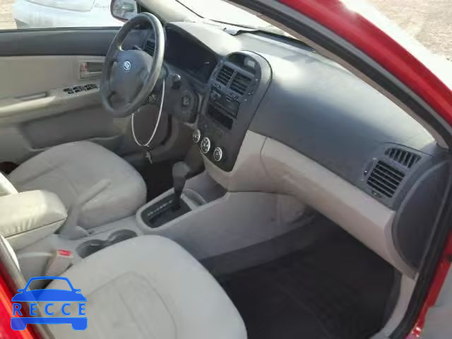 2009 KIA SPECTRA SX KNAFE241095600122 зображення 4