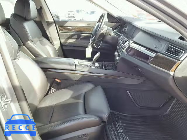 2012 BMW 750I XDRIV WBAKC6C5XCDX99578 зображення 4