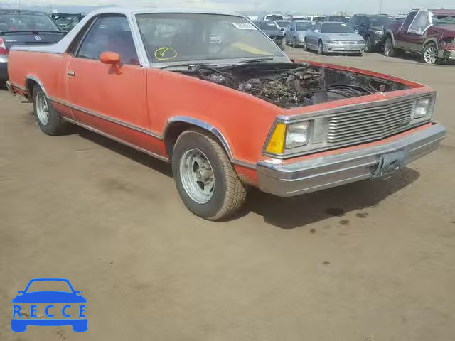 1981 CHEVROLET EL CAMINO 1GCCW80K2BR412706 image 0