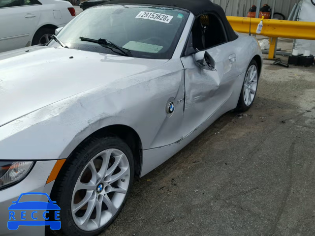 2008 BMW Z4 3.0 4USBU33578LW76097 image 8