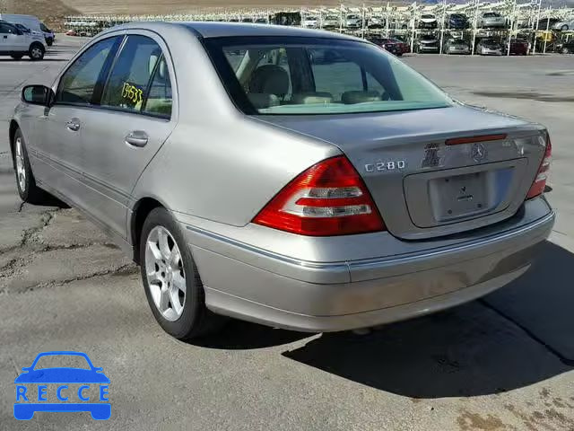 2007 MERCEDES-BENZ C 280 WDBRF54H57A933124 зображення 2