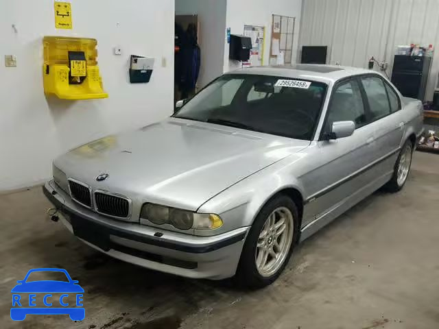 2001 BMW 740 I AUTO WBAGG83421DN82066 image 1