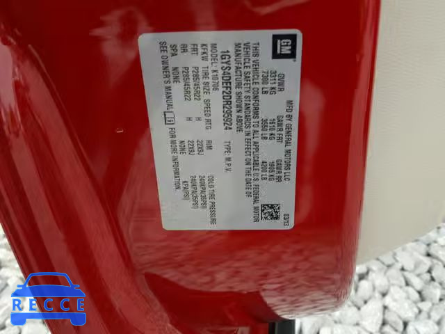 2013 CADILLAC ESCALADE P 1GYS4DEF2DR295924 Bild 9