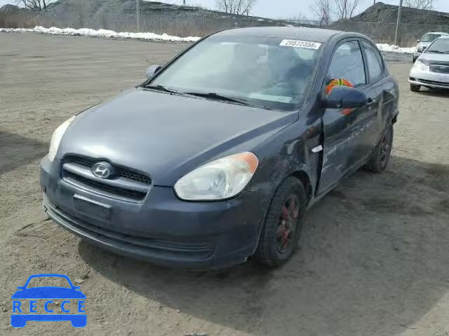 2007 HYUNDAI ACCENT BAS KMHCN35C87U039212 image 1