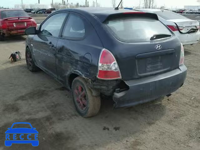 2007 HYUNDAI ACCENT BAS KMHCN35C87U039212 image 2