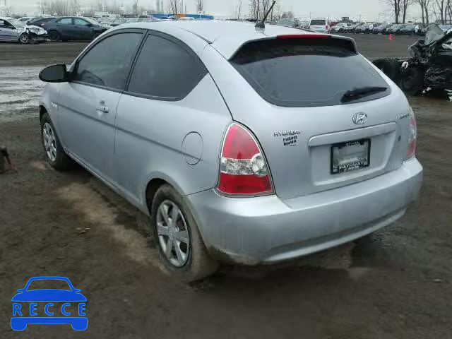 2007 HYUNDAI ACCENT BAS KMHCN35C97U008373 image 2