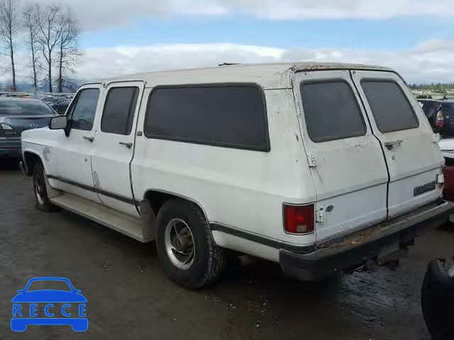 1991 CHEVROLET SUBURBAN R 1GNGR26N6MF152118 image 2