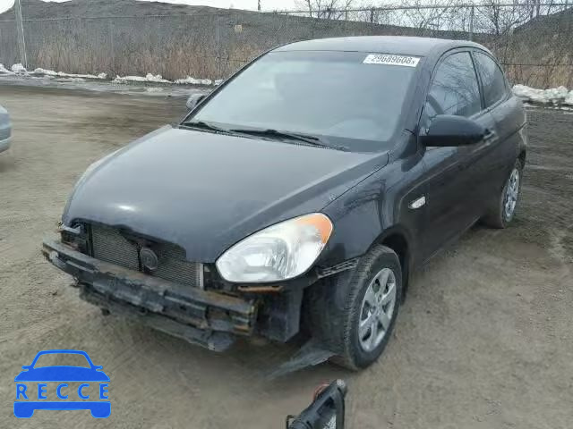 2008 HYUNDAI ACCENT BAS KMHCN35C38U089825 image 1