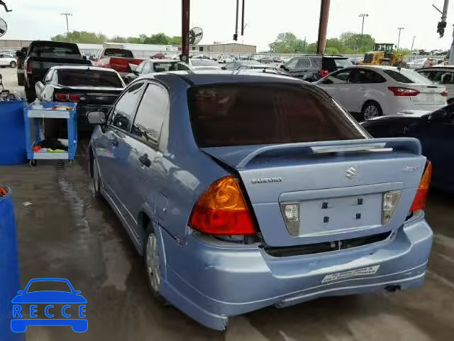 2005 SUZUKI AERIO S JS2RA62S455251948 image 2