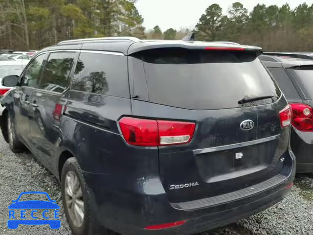 2017 KIA SEDONA EX KNDMC5C11H6261611 зображення 2