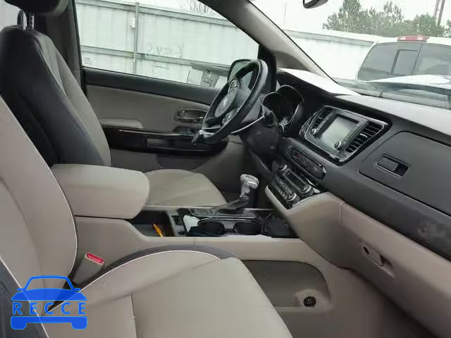 2017 KIA SEDONA EX KNDMC5C11H6261611 зображення 4