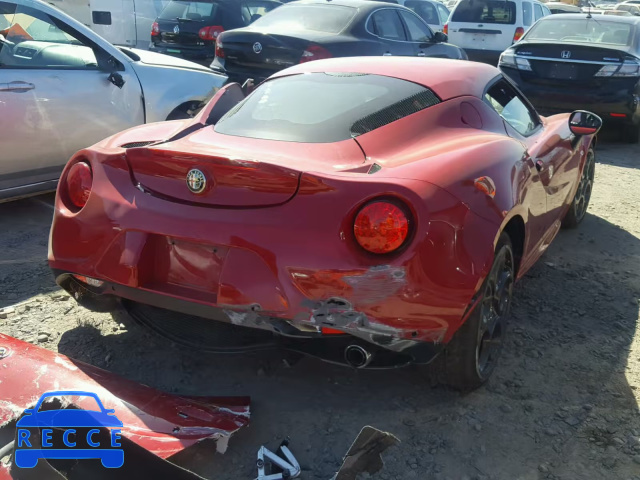 2015 ALFA ROMEO 4C ZARBAAA40FM168127 image 3