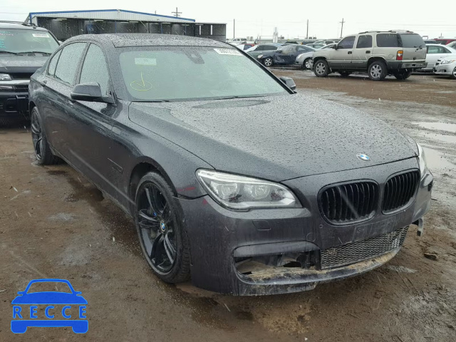 2014 BMW 750 LXI WBAYF8C55ED142574 зображення 0