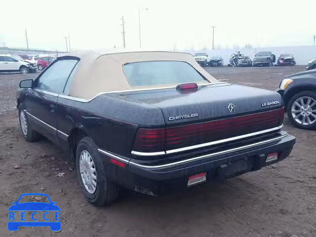 1990 CHRYSLER LEBARON 1C3XJ45K1LG412036 зображення 2