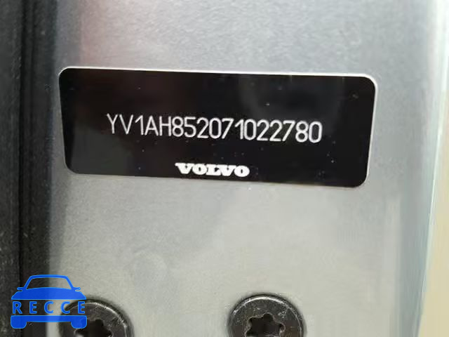 2007 VOLVO S80 V8 YV1AH852071022780 зображення 9
