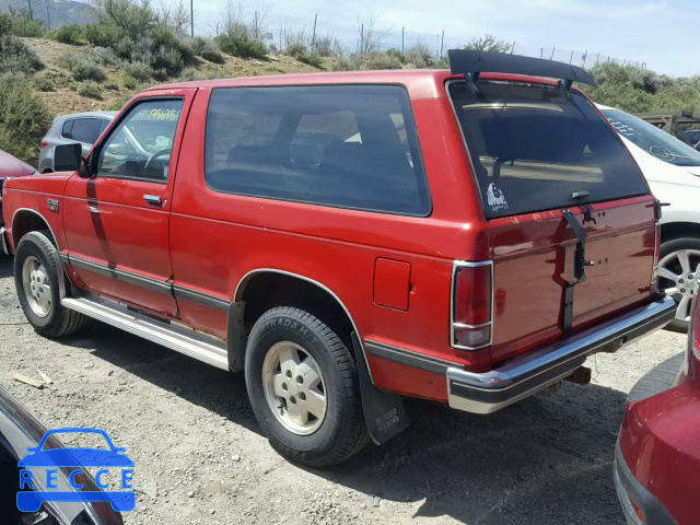 1988 CHEVROLET BLAZER S10 1GNCT18R0J0105269 image 2