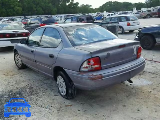 1997 DODGE NEON HIGHL 3B3ES47C1VT601727 image 2