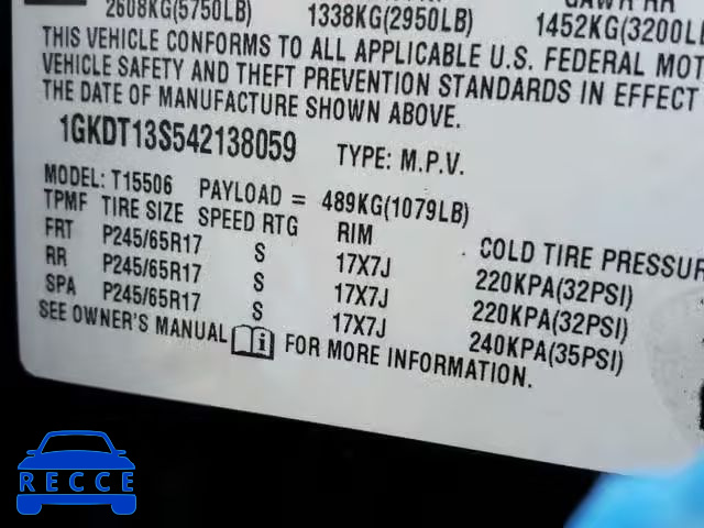 2006 SAAB 9-7X LINEA 5S3ET13S962802084 image 9