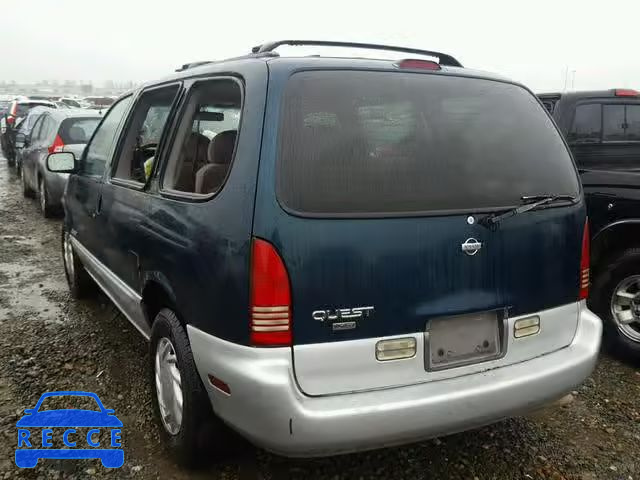 1998 NISSAN QUEST XE 4N2ZN1115WD825844 image 2