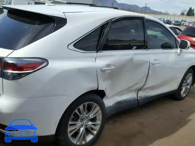 2013 LEXUS RX 450 JTJZB1BAXD2410146 image 8