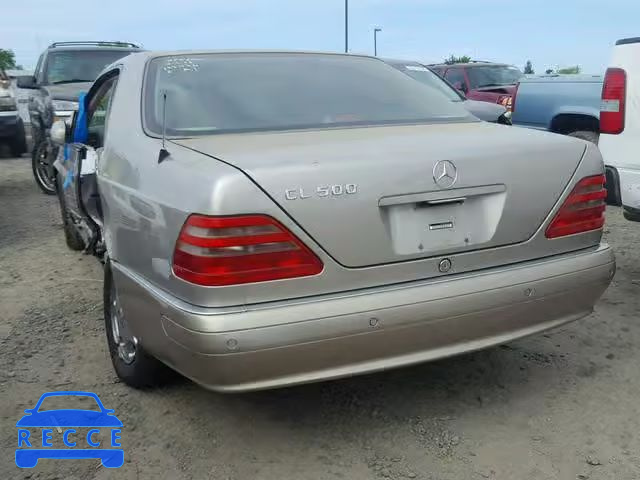 1999 MERCEDES-BENZ CL 500 WDBGA70G1XA431838 зображення 2