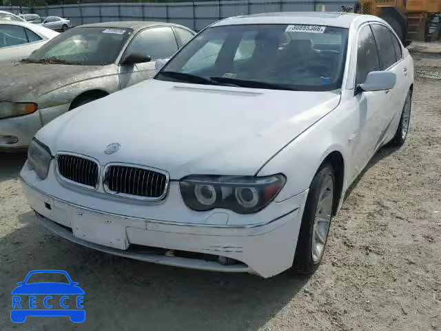 2005 BMW 745 LI WBAGN63595DS56757 зображення 1