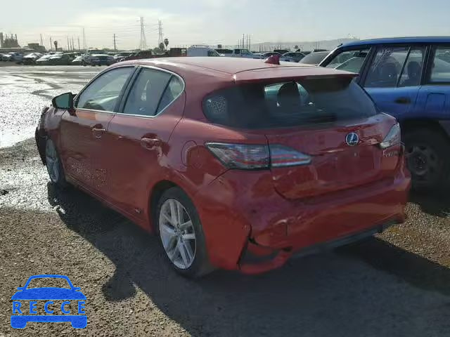 2016 LEXUS CT 200 JTHKD5BH1G2262569 image 2