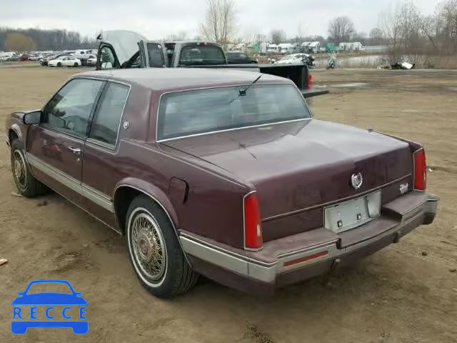 1989 CADILLAC ELDORADO 1G6EL1152KU619193 image 2