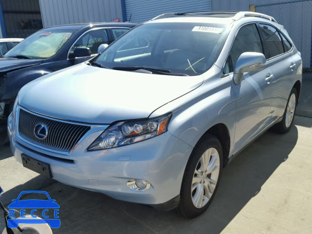 2011 LEXUS RX 450 JTJBC1BA2B2043996 зображення 1