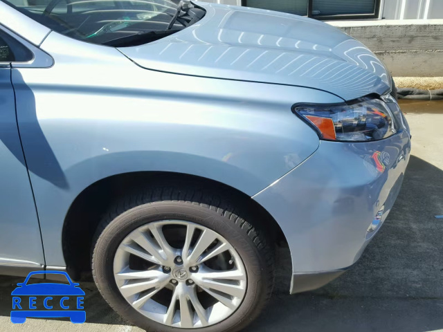 2011 LEXUS RX 450 JTJBC1BA2B2043996 зображення 8