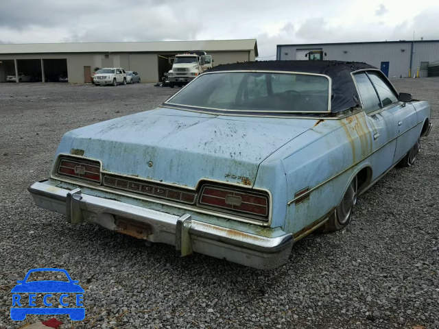 1974 FORD LTD 4U63S115565 Bild 3