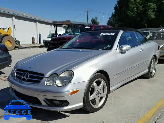 2004 MERCEDES-BENZ CLK 500 WDBTK75G84T024359 зображення 1