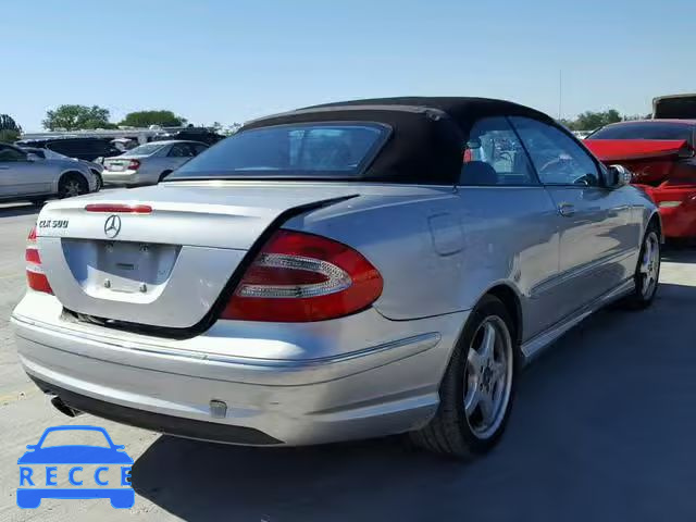 2004 MERCEDES-BENZ CLK 500 WDBTK75G84T024359 зображення 3