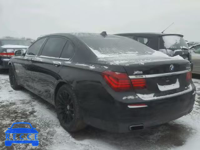 2015 BMW 750 LXI WBAYF8C51FD654589 зображення 2