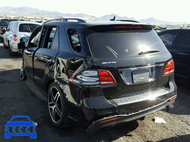 2017 MERCEDES-BENZ GLE 43 AMG 4JGDA6EB3HA938166 image 2