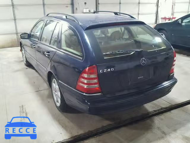 2004 MERCEDES-BENZ C 240 SPOR WDBRH61J44F497677 image 2