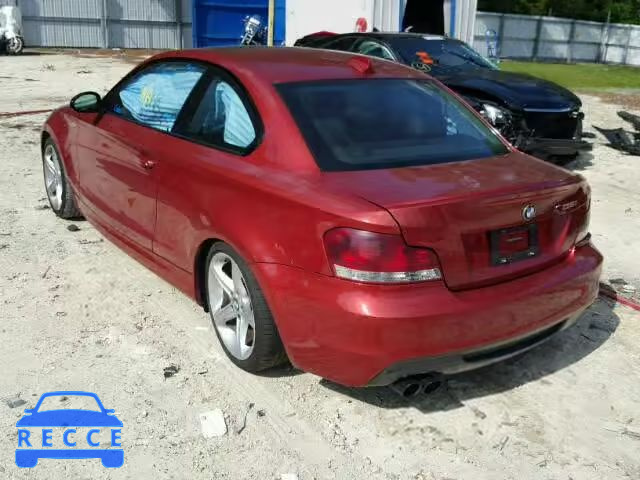 2008 BMW 135 I WBAUC73508VF22750 image 2