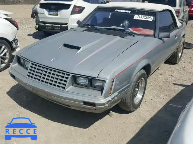 1984 FORD MUSTANG GL 1FABP27M0EF235744 image 1