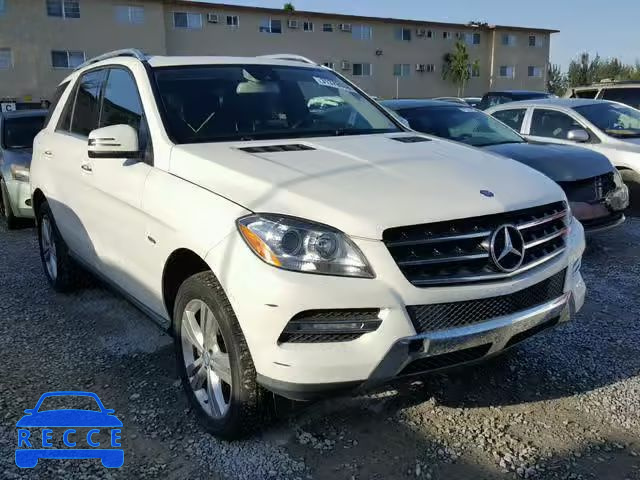 2012 MERCEDES-BENZ ML 350 BLU 4JGDA2EB9CA029902 Bild 0