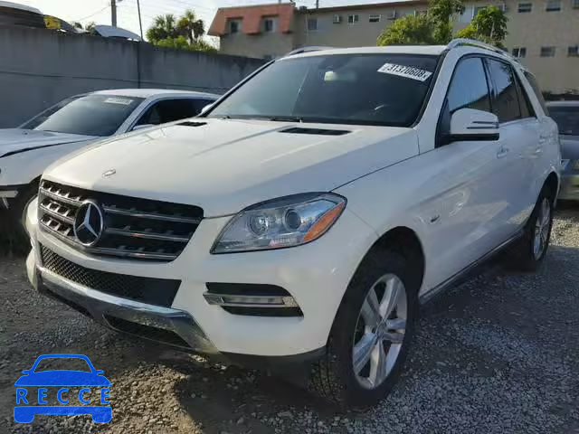 2012 MERCEDES-BENZ ML 350 BLU 4JGDA2EB9CA029902 Bild 1