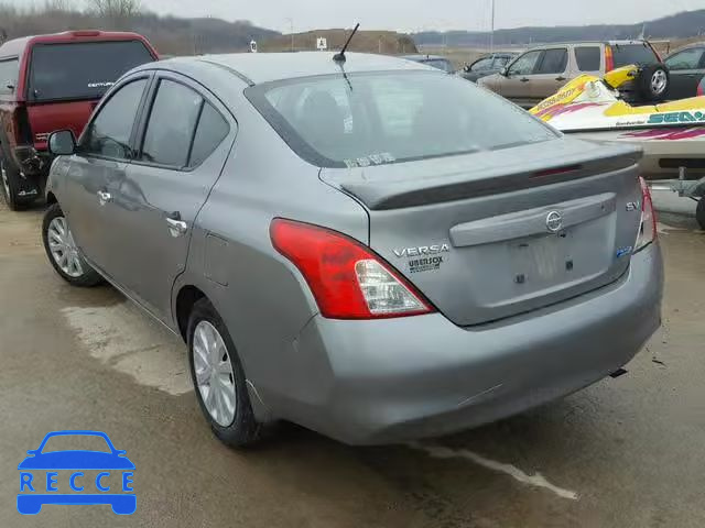 2014 NISSAN VERSA SV 3N1CN7AP2EL818250 зображення 2