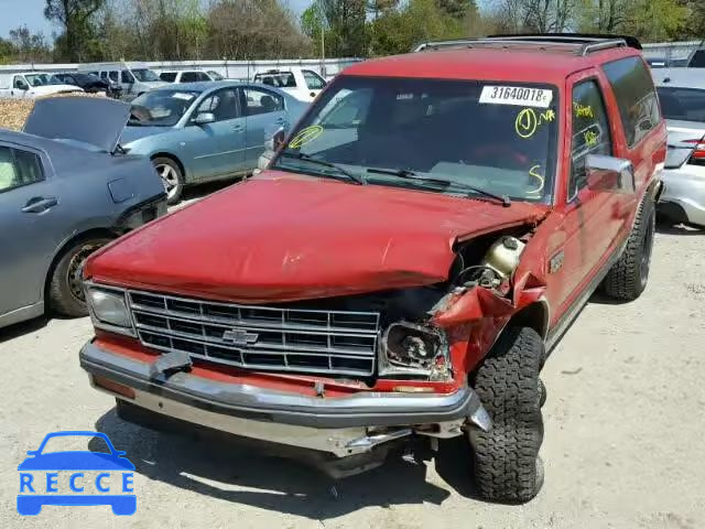 1988 CHEVROLET BLAZER S10 1GNCT18Z4J0154037 image 1