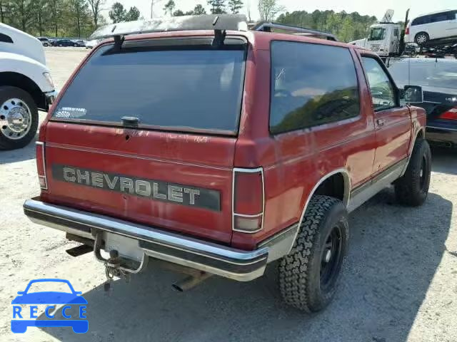 1988 CHEVROLET BLAZER S10 1GNCT18Z4J0154037 image 3