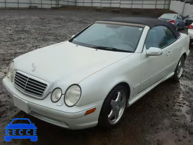 2000 MERCEDES-BENZ CLK 430 WDBLK70G1YT030355 зображення 1