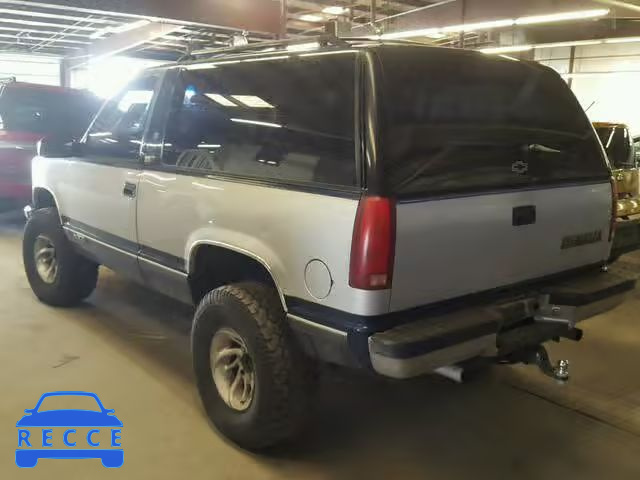 1993 CHEVROLET BLAZER K15 1GNEK18K3PJ345207 image 2