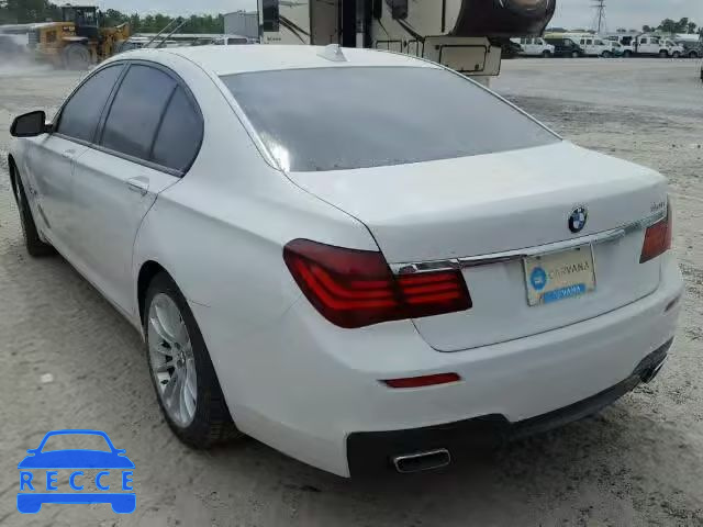 2014 BMW 750 I WBAYA8C51ED228236 зображення 2