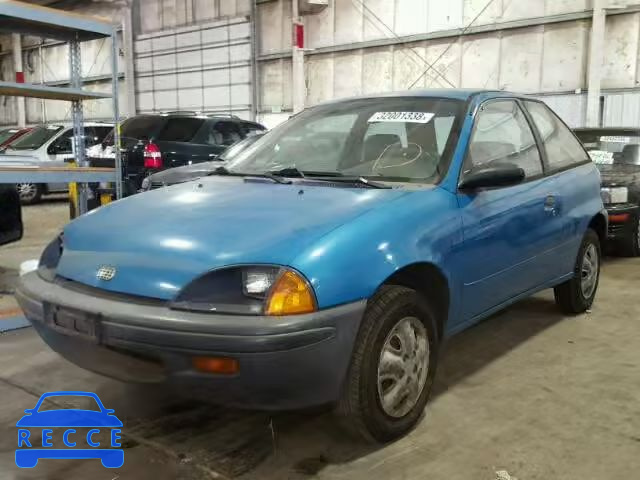 1997 GEO METRO 2C1MR2264V6750730 image 1