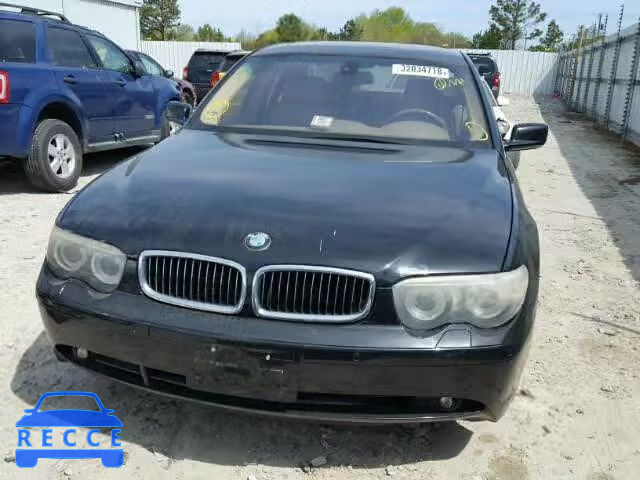 2005 BMW 745 I WBAGL635X5DP76147 image 8