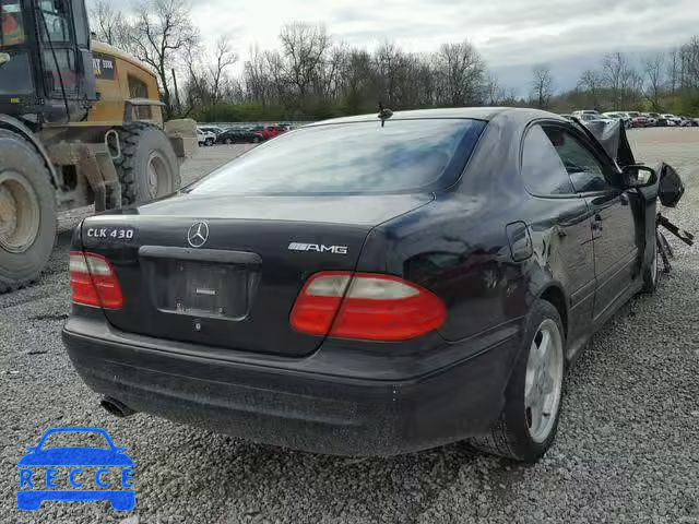 2002 MERCEDES-BENZ CLK 430 WDBLJ70G42T122604 зображення 3